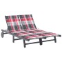 Gartenliege für 2 Personen und Kissen massives Akazienholz von , Liegen - Ref: Foro24-3061402, Preis: 387,02 €, Rabatt: %