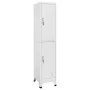 Locker cabinet with 2 compartments 38x45x180 cm by vidaXL, Lockers and storage cabinets - Ref: Foro24-244473, Price: 168,59 €...