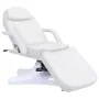 Weiße Massageliege 180x62x(86,5-118) cm von , Massageliegen - Ref: Foro24-110261, Preis: 641,41 €, Rabatt: %