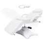 Weiße Massageliege 180x62x(86,5-118) cm von , Massageliegen - Ref: Foro24-110261, Preis: 641,41 €, Rabatt: %