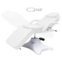Weiße Massageliege 180x62x(86,5-118) cm von , Massageliegen - Ref: Foro24-110261, Preis: 658,32 €, Rabatt: %