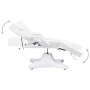 Camilla de masaje blanca 180x62x(86,5-118) cm de , Mesas de masaje - Ref: Foro24-110261, Precio: 641,41 €, Descuento: %