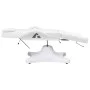 Camilla de masaje blanca 180x62x(86,5-118) cm de , Mesas de masaje - Ref: Foro24-110261, Precio: 641,41 €, Descuento: %