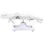 Weiße Massageliege 180x62x(86,5-118) cm von , Massageliegen - Ref: Foro24-110261, Preis: 658,32 €, Rabatt: %