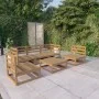 Gartenmöbel 6 Stück honigbraunes massives Kiefernholz von , Gartensets - Ref: Foro24-3075397, Preis: 411,18 €, Rabatt: %