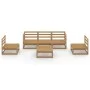 Gartenmöbel 6 Stück honigbraunes massives Kiefernholz von , Gartensets - Ref: Foro24-3075397, Preis: 411,18 €, Rabatt: %