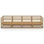 4-seater honey brown solid pine garden sofa by , Outdoor sofas - Ref: Foro24-3075362, Price: 247,20 €, Discount: %