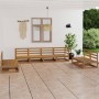 Gartenmöbel 8-teilig honigbraunes Kiefernholz von , Gartensets - Ref: Foro24-3075432, Preis: 520,08 €, Rabatt: %