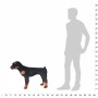 XXL schwarz-brauner stehender Plüsch-Rottweiler-Hund von vidaXL, Stofftiere - Ref: Foro24-91330, Preis: 112,03 €, Rabatt: %