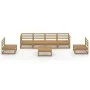Gartenmöbel 7 Stück honigbraunes massives Kiefernholz von , Gartensets - Ref: Foro24-3075407, Preis: 461,66 €, Rabatt: %