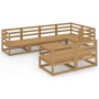 Gartenmöbel 8-teilig honigbraunes massives Kiefernholz von , Gartensets - Ref: Foro24-3075612, Preis: 533,32 €, Rabatt: %