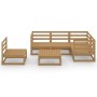 Gartenmöbel 6 Stück honigbraunes massives Kiefernholz von , Gartensets - Ref: Foro24-3075582, Preis: 385,30 €, Rabatt: %