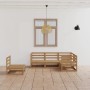 5-piece garden furniture set in honey brown solid pine wood by , Garden sets - Ref: Foro24-3075577, Price: 316,26 €, Discount: %