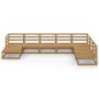 Gartenmöbel 8-teilig honigbraunes massives Kiefernholz von , Gartensets - Ref: Foro24-3075717, Preis: 533,32 €, Rabatt: %