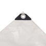 Plane 650 g/m² 4x6 m weiß von vidaXL, Wasserdichte Planen - Ref: Foro24-43845, Preis: 137,24 €, Rabatt: %