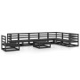 9-teiliges Gartenmöbel-Set schwarzes massives Kiefernholz von , Gartensets - Ref: Foro24-3075783, Preis: 651,95 €, Rabatt: %