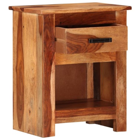 Mesita de noche de madera maciza 40x30x50 cm en Mesitas de noche | Comprar online en Foro24