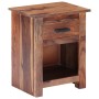 Mesita de noche de madera maciza 40x30x50 cm en Mesitas de noche | Comprar online en Foro24