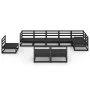 Juego de muebles de jardín 9 piezas negro madera maciza de pino de , Conjuntos de jardín - Ref: Foro24-3075638, Precio: 643,0...