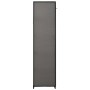 Armario plegable de tela gris 110x45x175 cm en Armarios roperos | Comprar online en Foro24