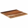 Tablero mesa cuadrada madera reciclada maciza 70x70 cm 25-27 mm en Tableros para mesas | Comprar online en Foro24