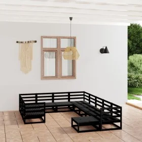 11-teiliges Gartenmöbel-Set aus massivem Zirbenholz von , Gartensets - Ref: Foro24-3076038, Preis: 841,31 €, Rabatt: %