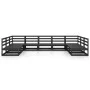 9-teiliges Gartenmöbel-Set aus massivem Kiefernholz von , Gartensets - Ref: Foro24-3076143, Preis: 632,75 €, Rabatt: %