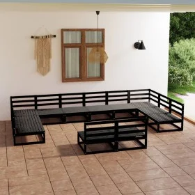 12-teiliges Gartenmöbel-Set aus massivem Zirbenholz von , Gartensets - Ref: Foro24-3076183, Preis: 875,59 €, Rabatt: %