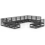 12-teiliges Gartenmöbel-Set aus massivem Zirbenholz von , Gartensets - Ref: Foro24-3076183, Preis: 875,59 €, Rabatt: %