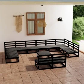 13-piece solid pine wood garden furniture set by , Garden sets - Ref: Foro24-3076188, Price: 921,31 €, Discount: %