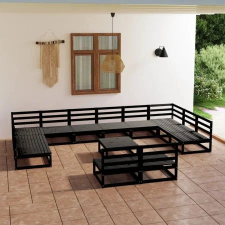 13-teiliges Gartenmöbel-Set aus massivem Kiefernholz von , Gartensets - Ref: Foro24-3076188, Preis: 921,31 €, Rabatt: %