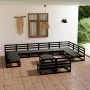13-teiliges Gartenmöbel-Set aus massivem Kiefernholz von , Gartensets - Ref: Foro24-3076188, Preis: 921,31 €, Rabatt: %