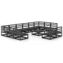 13-teiliges Gartenmöbel-Set aus massivem Kiefernholz von , Gartensets - Ref: Foro24-3076188, Preis: 921,31 €, Rabatt: %