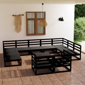 12-teiliges Gartenmöbel-Set aus massivem Zirbenholz von , Gartensets - Ref: Foro24-3076218, Preis: 897,69 €, Rabatt: %