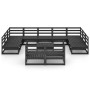 Juego de muebles de jardín 12 piezas madera maciza de pino de , Conjuntos de jardín - Ref: Foro24-3076218, Precio: 811,12 €, ...