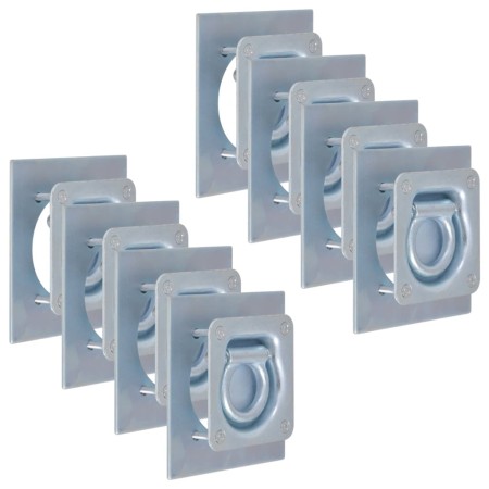 Anillos de sujeción de tráiler 8 pzas. 
