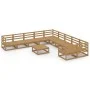 11-teiliges Gartenmöbel-Set aus massivem Zirbenholz von , Gartensets - Ref: Foro24-3076012, Preis: 760,68 €, Rabatt: %
