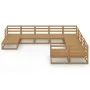 Juego de muebles de jardín 10 piezas madera maciza de pino de , Conjuntos de jardín - Ref: Foro24-3076027, Precio: 709,50 €, ...