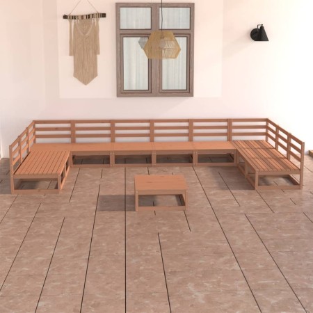 11-teiliges Gartenmöbel-Set aus massivem Zirbenholz von , Gartensets - Ref: Foro24-3076157, Preis: 809,21 €, Rabatt: %