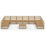 11-teiliges Gartenmöbel-Set aus massivem Zirbenholz von , Gartensets - Ref: Foro24-3076157, Preis: 797,79 €, Rabatt: %