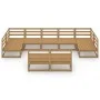 9-piece solid pine wood garden furniture set by , Garden sets - Ref: Foro24-3076162, Price: 597,17 €, Discount: %