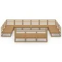 13-teiliges Gartenmöbel-Set aus massivem Kiefernholz von , Gartensets - Ref: Foro24-3076232, Preis: 881,32 €, Rabatt: %