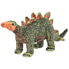 XXL green and orange standing Stegosaurus plush dinosaur by vidaXL, Stuffed animals - Ref: Foro24-91346, Price: 89,87 €, Disc...