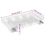 Kaltraucherzeuger 8 Kammern Edelstahl 35 cm von , Grillzubehör - Ref: Foro24-30255, Preis: 35,40 €, Rabatt: %