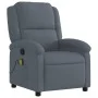 Dunkelgrauer Liegemassagesessel aus Samt von , Sessel - Ref: Foro24-371809, Preis: 248,63 €, Rabatt: %