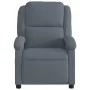 Dunkelgrauer Liegemassagesessel aus Samt von , Sessel - Ref: Foro24-371809, Preis: 248,63 €, Rabatt: %