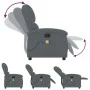 Dunkelgrauer Liegemassagesessel aus Samt von , Sessel - Ref: Foro24-371809, Preis: 248,63 €, Rabatt: %