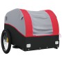 Fahrradanhänger aus schwarzem und rotem Eisen 45 kg von , Fahrradanhänger - Ref: Foro24-94125, Preis: 90,18 €, Rabatt: %