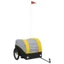 Fahrradanhänger aus schwarzem und gelbem Eisen 45 kg von , Fahrradanhänger - Ref: Foro24-94127, Preis: 77,16 €, Rabatt: %