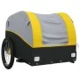 Remolque para bicicleta hierro negro y amarillo 45 kg de , Remolques para bicicletas - Ref: Foro24-94127, Precio: 77,16 €, De...